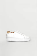 Sneakers Cloud Base White Gold Metalized