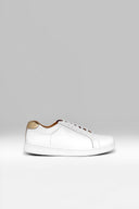 Sneakers Icon Base White Gold Metalized