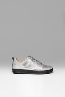 Sneakers Icon Strap Silver Black Metalized Studs