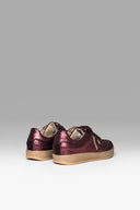 Sneakers Icon Exp Bordeaux Gold Metalized Brand