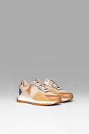 Sneakers Sprint Flow Toffee Brown Blue Platine Metalized