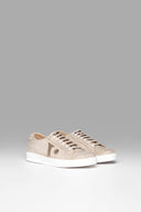 Sneakers Icon Base Cream Platine Metalized Reptile Brand