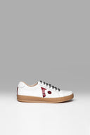 Sneakers Icon Base White Red Brand