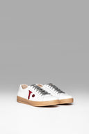 Sneakers Icon Base White Red Brand