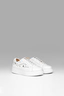 Sneakers Cloud Woo White Reptile Studs