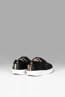 Sneakers Icon Base Black Animal Print Brand