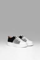 Sneakers Cloud Tri Black Silver White