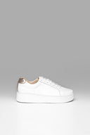 Sneakers Cloud Base White Platine Metalized