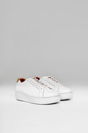 Sneakers Cloud Base White Gold Metalized