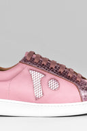 Sneakers Icon Base Pink Metalized Brand