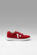 Sneakers Icon Base Red White Reptile Brand