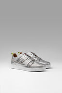 Sneakers Icon Strap Silver Yellow Fluo Metalized