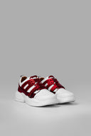 Sneakers Gem Strap White Red Metalized Studs Catalog 3