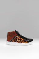 Sneakers High Pro Brown Black Animal Print Catalog 0