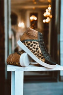 Sneakers High Pro Brown Black Animal Print Catalog 5