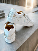 Sneakers Icon Base White Silver Studs Brand Catalog 6