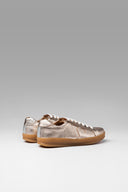 Sneakers Spot Base Gold Silver Metalized Brand