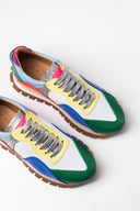 Sneakers Sprint Mix White Blue Red Green Plus