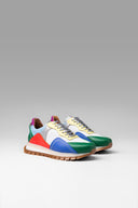 Sneakers Sprint Mix White Blue Red Green Plus