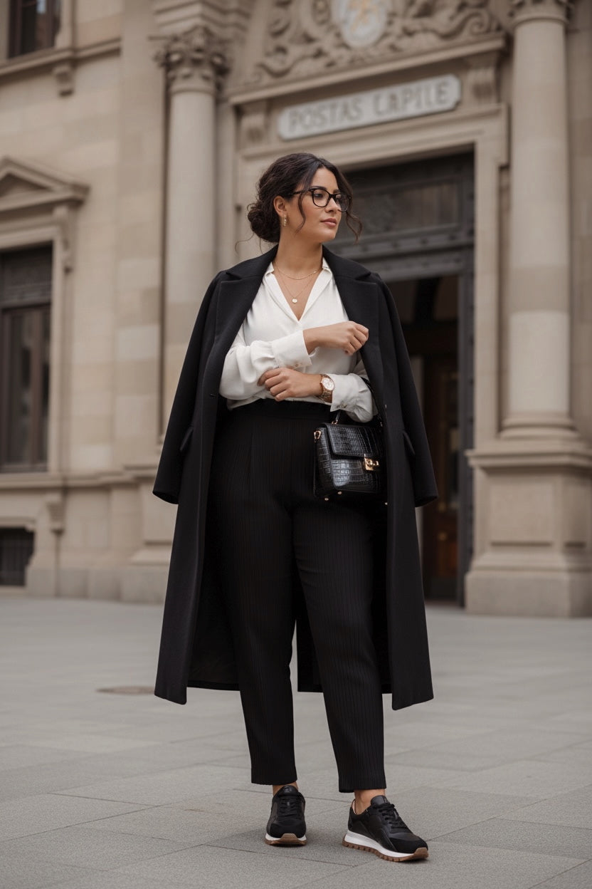 Sneakers Sprint Flow Black Gold Metalized