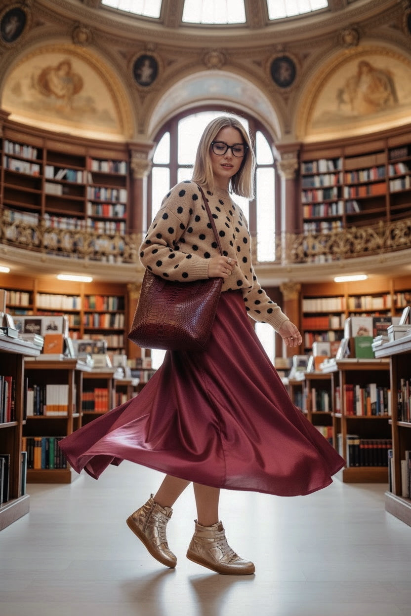 Sneakers Sky Exp Platine Metalized