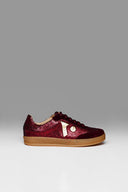 Sneakers Icon Exp Bordeaux Gold Metalized Brand