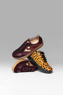 Sneakers Icon Exp Bordeaux Gold Metalized Brand