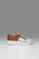 Sneakers Cloud Tri Brown Platine White