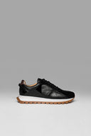 Sneakers Sprint Flow Black Gold Metalized