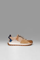 Sneakers Sprint Flow Toffee Brown Blue Platine Metalized
