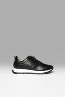 Sneakers Sprint Strap Black Reptile Studs